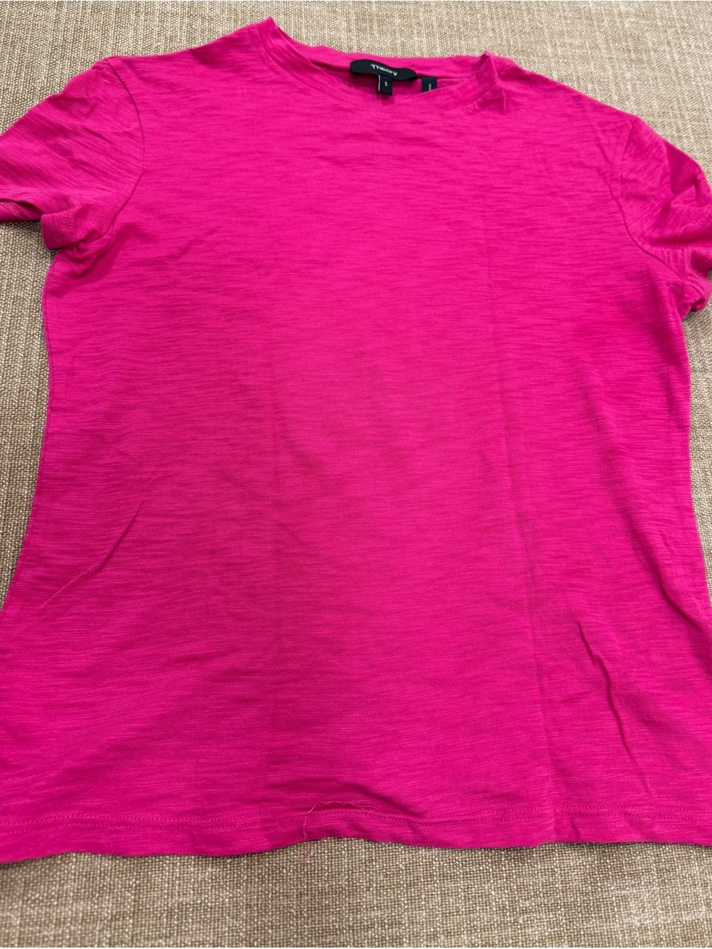 Theory Tiny Tee 2 in Nebulous Pure Slub